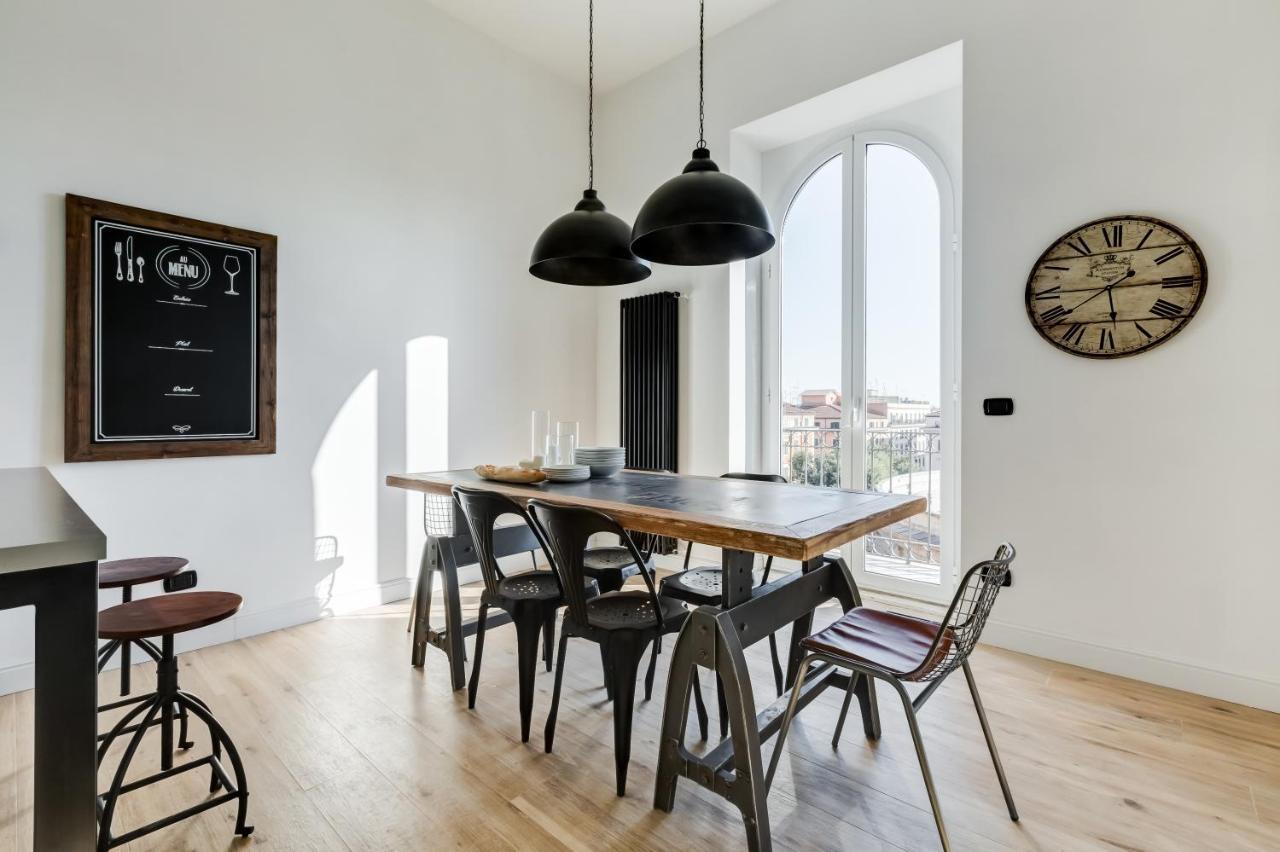 Bmga L Glam Industrial 3-Bed Apartment In Termini Rome Buitenkant foto