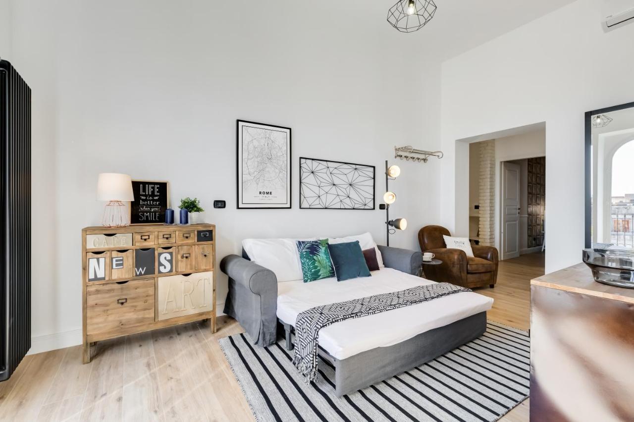 Bmga L Glam Industrial 3-Bed Apartment In Termini Rome Buitenkant foto